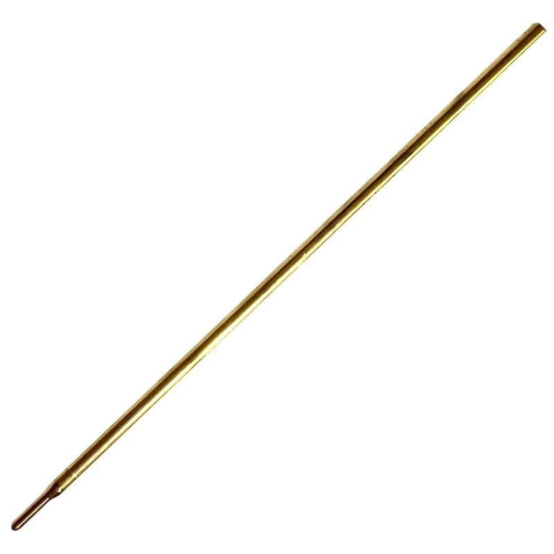 Стержень металлический для разметки на коже, цвет - серебро, вес-1, 25г, 107мм, BIGTHUMB, в уп-12шт