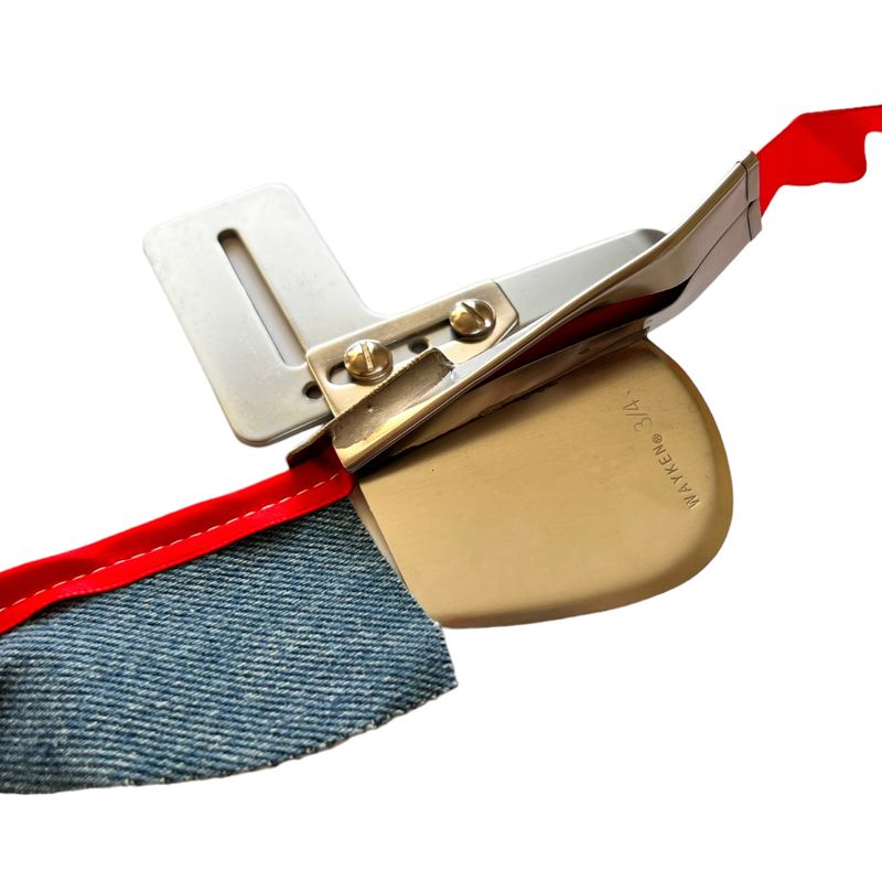 Окантователь для промышленных швейных машин в 2 сложения A4/100, ширина ленты, 19мм 3/4