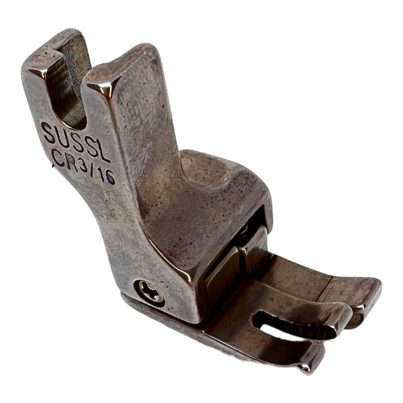 Лапка для промышленных швейных машин, для отсрочки от края на 4, 8мм подпружиненная односторонняя CR 3/16, CH, правая