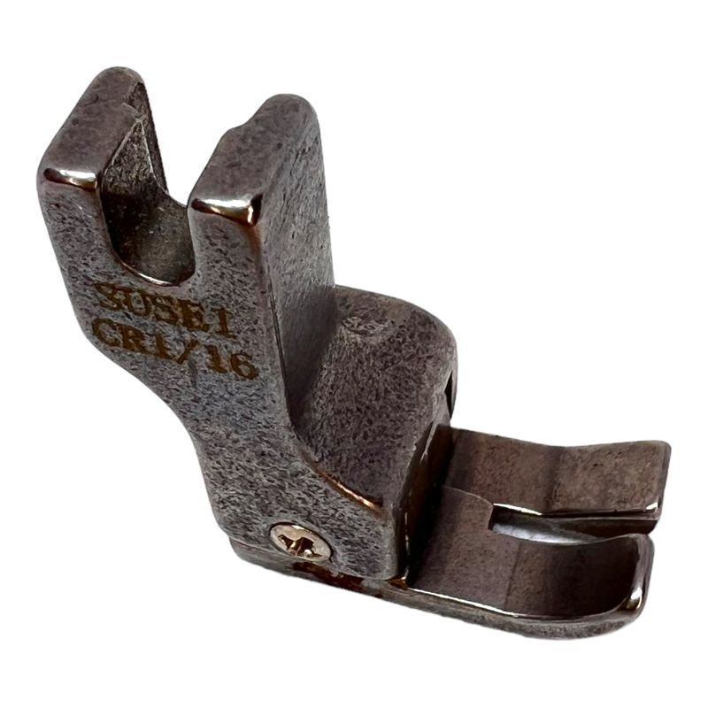 Лапка для промышленных швейных машин, для отсрочки от края на 1, 6мм подпружиненная односторонняя CR 1/16, CH, правая