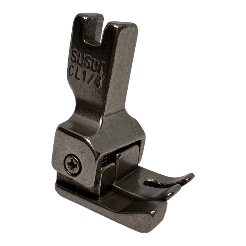 Лапка для промышленных швейных машин, для отсрочки от края на 6, 4мм подпружиненная односторонняя CL 1/4, CH, левая