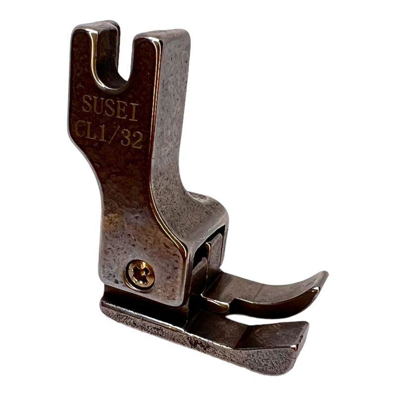 Лапка для промышленных швейных машин, для отсрочки от края на 0, 8мм подпружиненная односторонняя CL 1/32, CH, левая