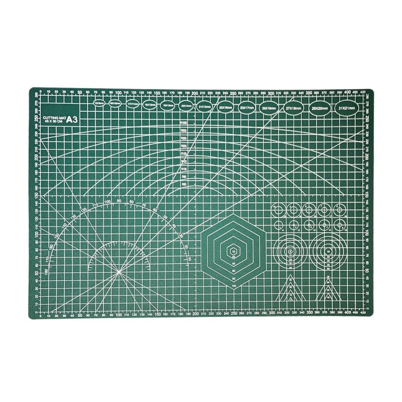 Коврик для кроя самовыравнивающийся 3 слоя, (45 х 30 х 0, 20) см, A3, ПВХ, Китай