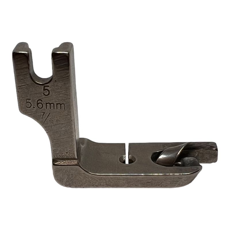 Лапка для промышленных швейных машин, для подгиба края ткани с закрытым срезом (5) 7/32 5, 6 мм), CH