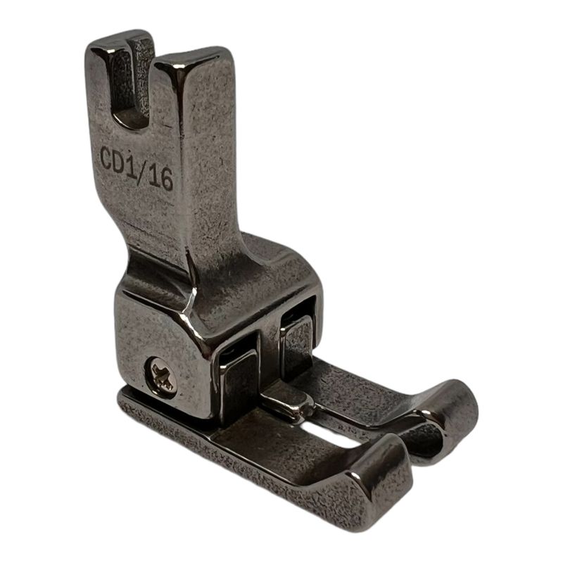 Лапка для промышленных швейных машин, для отсрочки от края на 1, 6мм подпружиненная двухсторонняя CD 1/16, CH