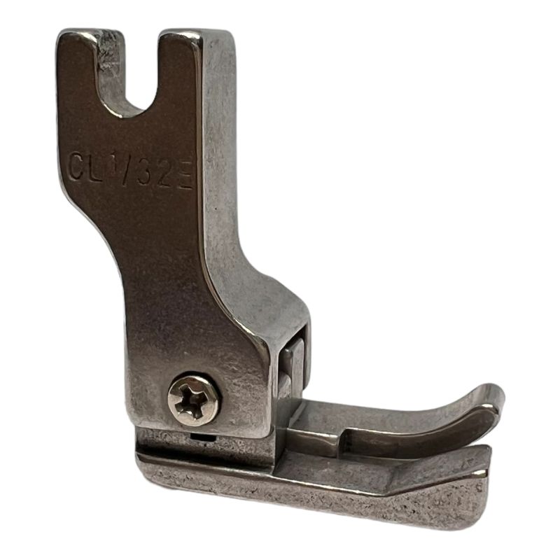 Лапка для промышленных швейных машин, для отсрочки от края на 0,8 мм подпружинена односторонняя левая CL 1/32 E, CH