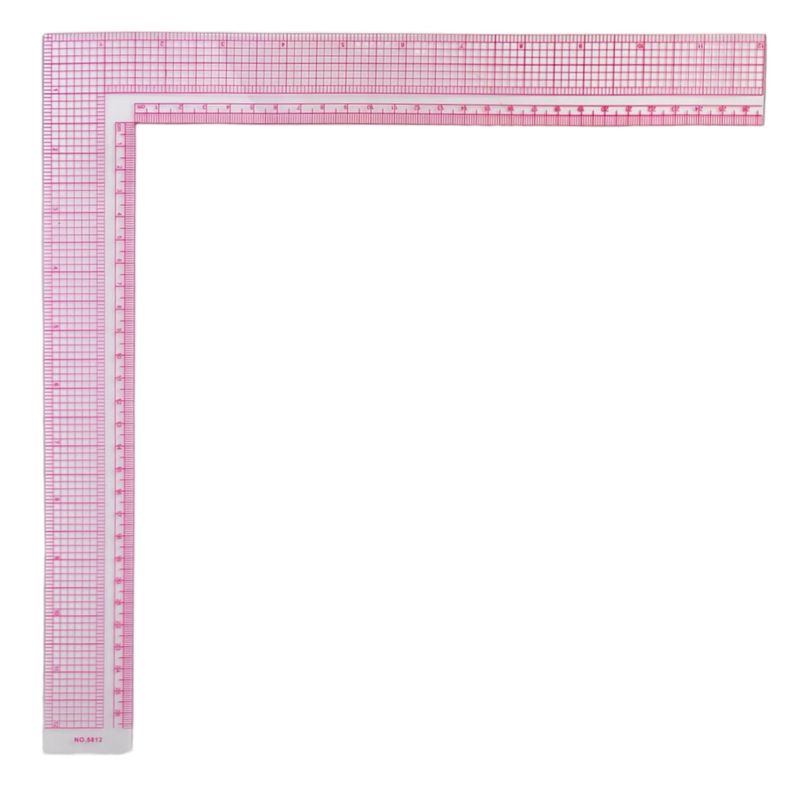 Линейка-лекало портновское уголок 26, 5х26, 5 см, 5812