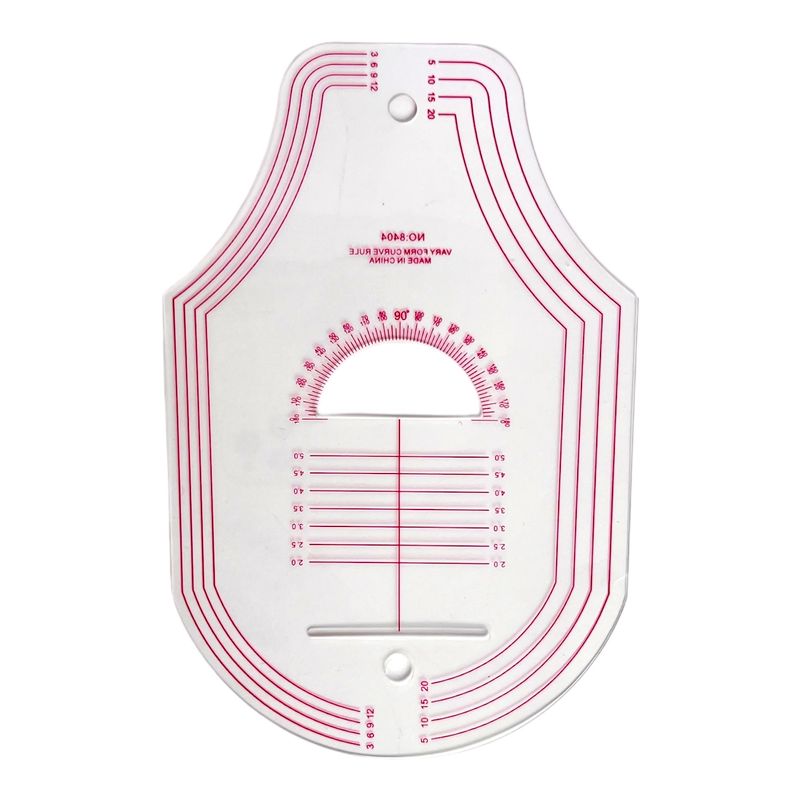 Линейка-лекало портновское 