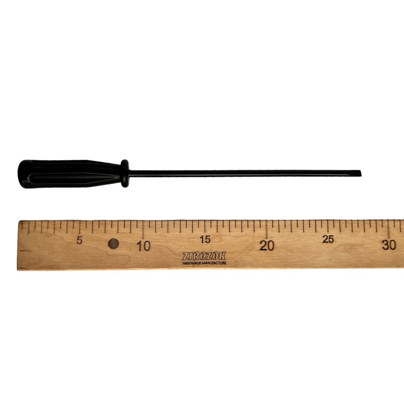 Отвертка плоская d-5, 8 мм, длина 280мм, магнитная, D402C