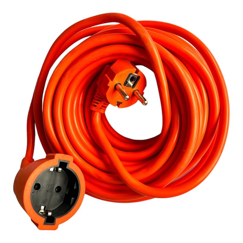 Удлинитель RF-10 метров, 1 розетка, провод 3x1. 5 мм2, с заземлением