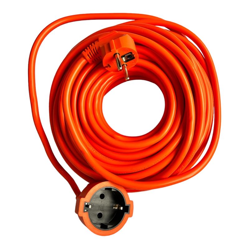 Удлинитель RF-20 метров, 1 розетка, провод Зx1. 5 мм2, с заземлением