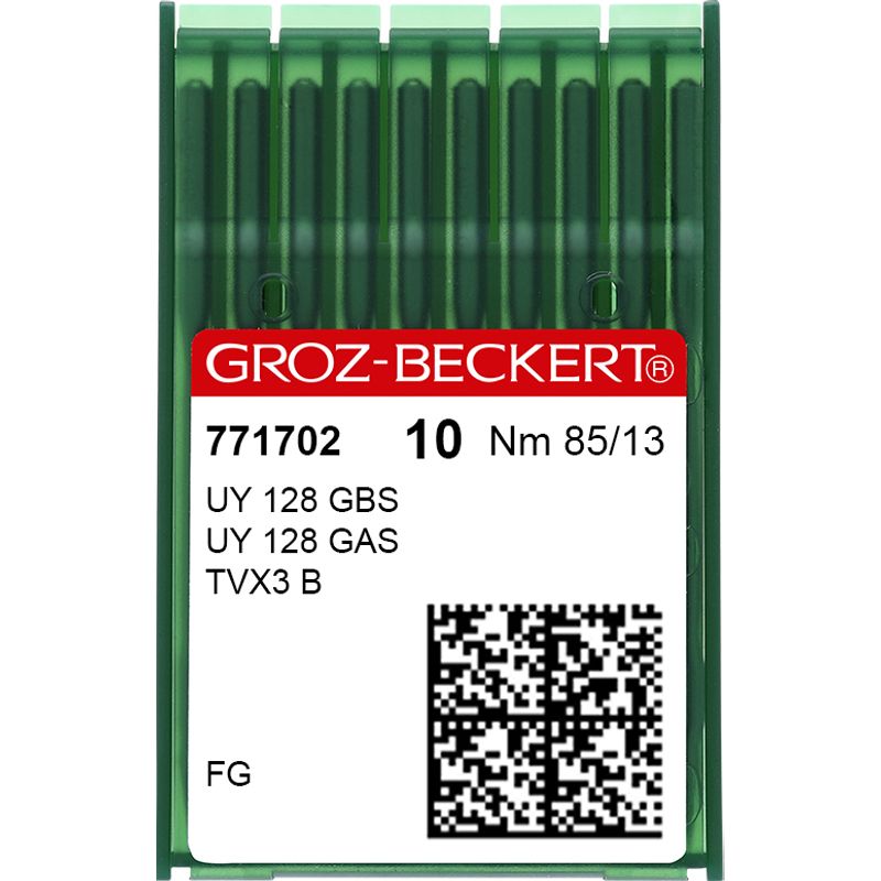 Иглы UY128GAS FG/SUK, №85, ГБ, (UY128GBS, 1280, 149x3, 149x31, TVx3), 1уп. =10шт