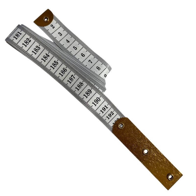 Сантиметр кравецький 1, 9 х 200 см, с длинным металлическим наконечником 7, 5см