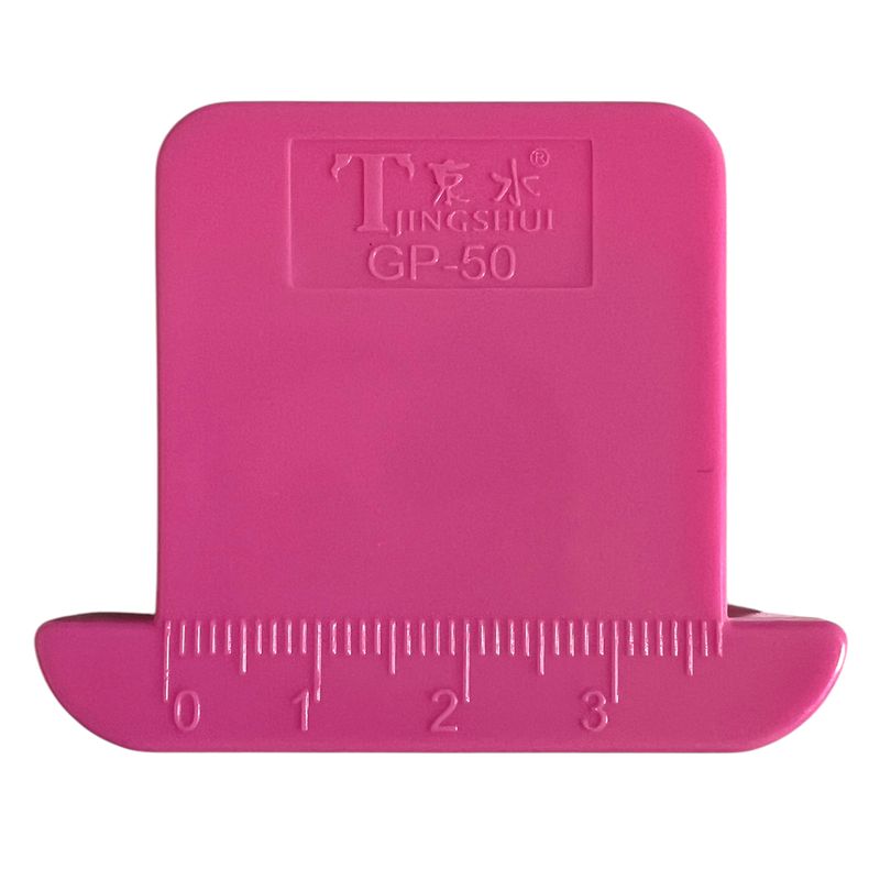 Линейка ограничительная универсальная, магнитная GP-50, Tjingshui, пластик, цвет - розовый