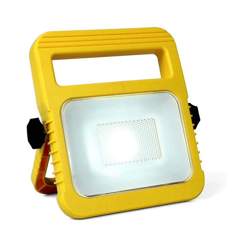 Прожектор светодиодный LUTEC UTIN 7629701341 (6297-5K) 11W 5000K IP54, желтый