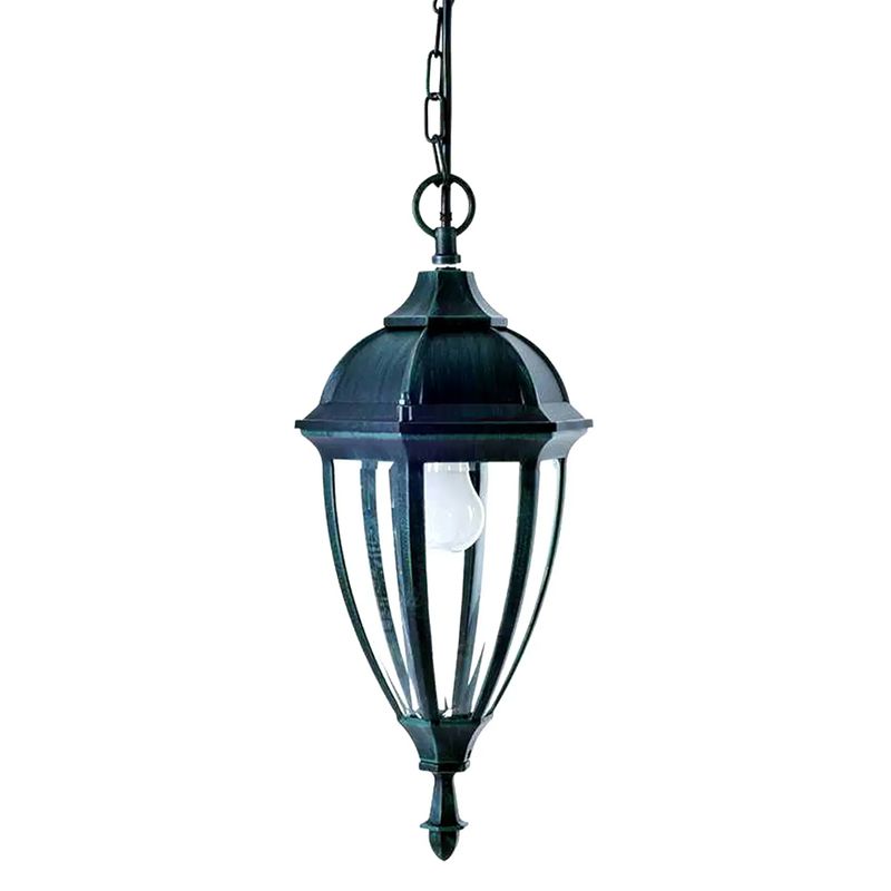 Светильник уличный подвесной California I QMT 1355S Е27, античная бронза