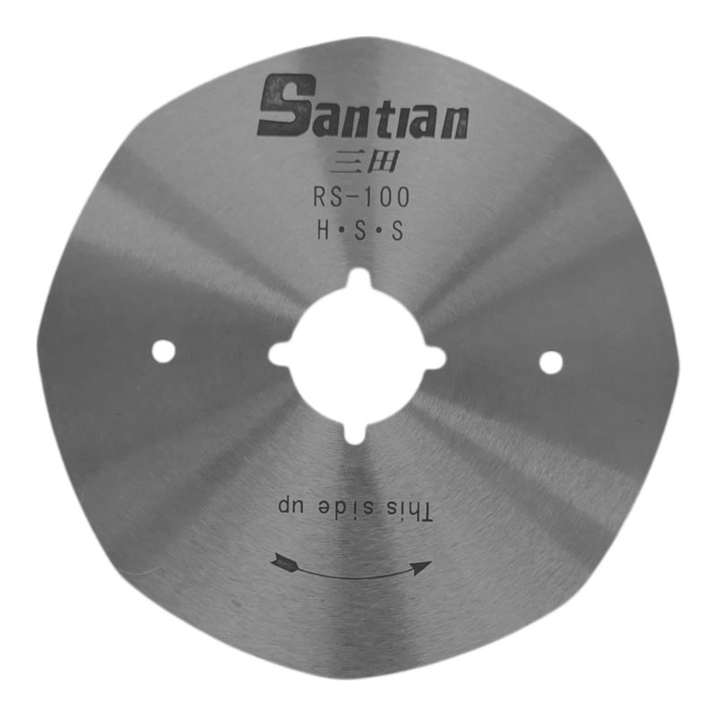 Лезвие дискове для раскройного ножа RS-100 (8) HSS, 100х21, 0х1, 20мм, Santian, 1шт
