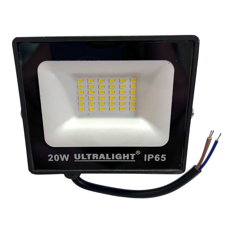 Прожектор светодиодный LED SPG20, 20W, холодный свет 6400K, уличный герметичный