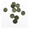 Пуговицы 18L (11мм), зеленые (1440 шт. пак.)