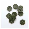 Пуговицы 24L (15мм), зеленые (432 шт. пак.)