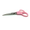Ножницы для подрезки вышивки, изогнутые, 120 мм, высококачественная нержавеющая сталь 58-60HRC, руч. ABS (роз), LDH