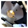 Нож дисковый раскройный электрический, 220V, 180W, 50 / 60Hr, 1, 2A, диаметр ножа 100мм (4 