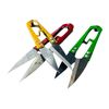 Ножницы для подрезки нитей, 105мм, сталь SK5, ручка металл (цветные ручки), (12шт. Уп), 58 HRC, L