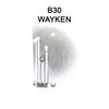 Игольная пластина B30 для универсальных промышленных машин, O 3, 0 мм, WAYKEN