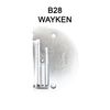 Игольная пластина B28 для универсальных промышленных машин, O 2, 8 мм, WAYKEN
