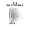 Игольная пластина B16 для универсальных промышленных машин, O 1, 6 мм, GOLDEN EAGLE
