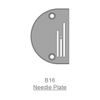 Игольная пластина B16 для универсальных промышленных машин, O 1, 6 мм, GOLDEN EAGLE