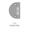Игольная пластина E16 для универсальных промышленных машин, O 1, 6 мм, WAYKEN