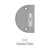 Игольная пластина E24 для универсальных промышленных машин, O 2, 4 мм, WAYKEN