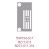 Игольная пластина S08724-001 для швейных машин BROTHER B271-011 364, GOLDEN EAGLE