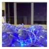 Гирлянда светодиодная DL String 200LED 20м, d-1, 3мм, линейная IP20, контроллер (8р), синий/прозрачная