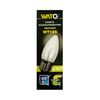 Лампа накаливания WT145 E27, 40W, теплый свет 2700К, с винтовым ES 27мм цоколем, прозрачная, свеча