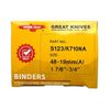 Окантователь для промышленных швейных машин в 3 сборки S123/K710NA, 48-19мм(A) 1 7/8