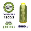 Нитки для машинной вышивки 100% полиэстер, 120D/2, 5000м, 3241 (R1119), BN37