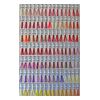 Карта цветов ниток Mazatex вышивальных, полиэстер
